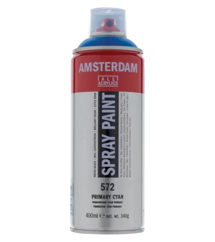 Amsterdam Spray Paint 400 ml Primary cyan 572