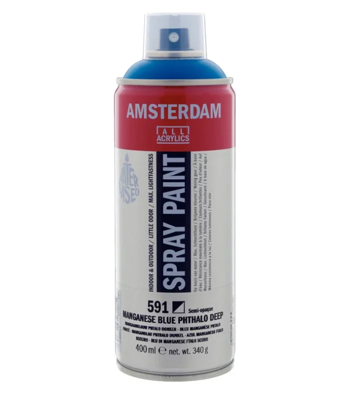 Amsterdam Spray Paint 400 ml Manganese blue phthalo 591