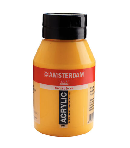 Ακρυλικό Χρώμα Ζωγραφικής Amsterdam Standard Series Acrylic Jar 1000 ml Azo Yellow Deep 270