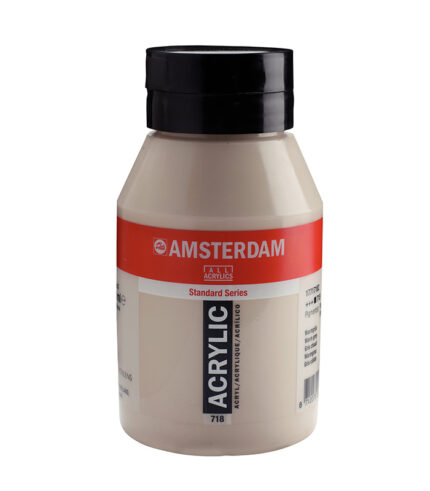 Ακρυλικό Χρώμα Ζωγραφικής Amsterdam Standard Series Acrylic Jar 1000 ml Warm Grey 718