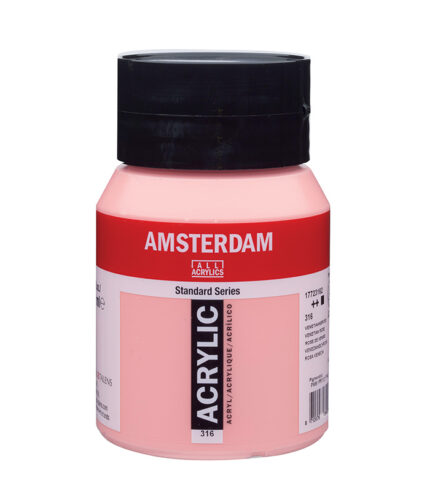 Ακρυλικό Χρώμα Ζωγραφικής Amsterdam Standard Series Acrylic Jar 500 ml Venetian rose 316