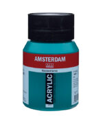 Ακρυλικό Χρώμα Ζωγραφικής Amsterdam Standard Series Acrylic Jar 500 ml Phthalo green 675