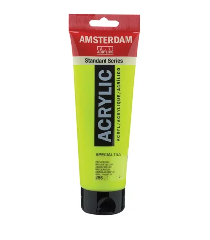 Ακρυλικό Χρώμα Ζωγραφικής Amsterdam Standard Series Acrylic Tube 250 ml Reflex Yellow 256