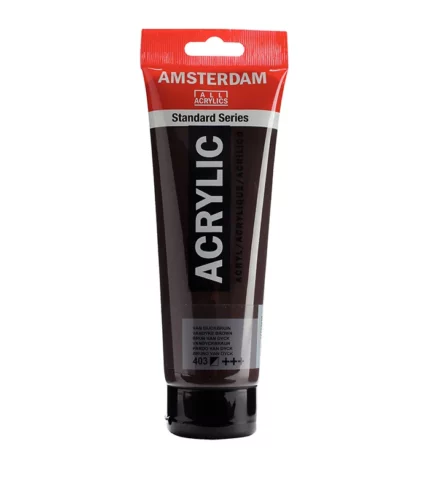 Ακρυλικό Χρώμα Ζωγραφικής Amsterdam Standard Series Acrylic Tube 250 ml Vandyke brown 403