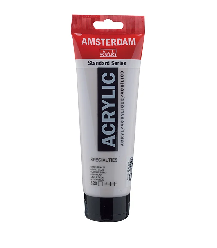 Ακρυλικό Χρώμα Ζωγραφικής Amsterdam Standard Series Acrylic Tube 250 ml Pearl Blue 820