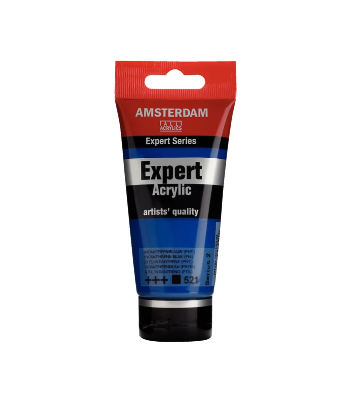 Ακρυλικό Χρώμα Ζωγραφικής Amsterdam Expert Series Acrylic Tube 75 ml Indanthrene Blue (Phthalo) 521