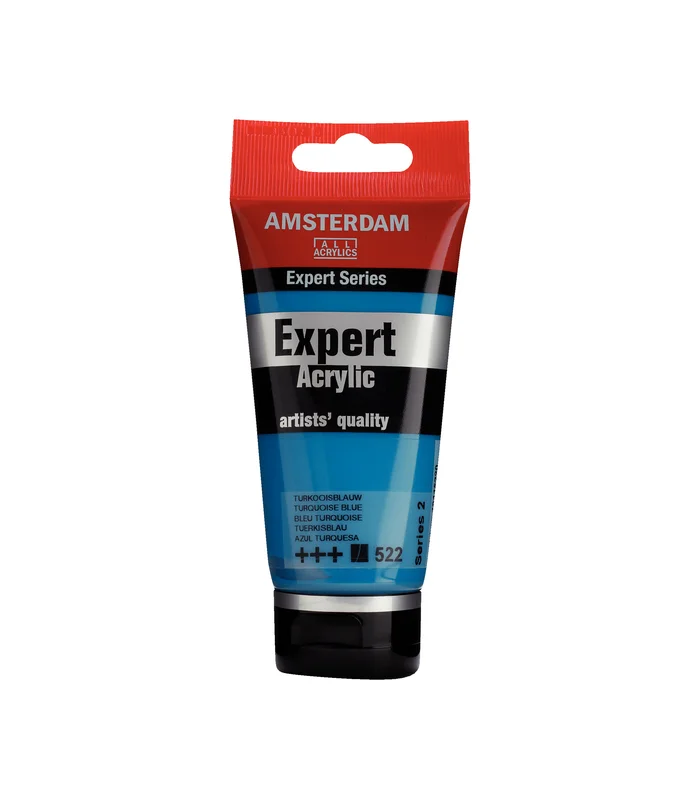 Ακρυλικό Χρώμα Ζωγραφικής Amsterdam Expert Series Acrylic Tube 75 ml Turquoise Blue 522