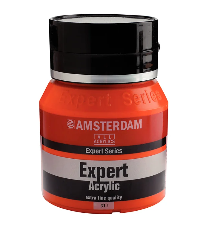 Ακρυλικό Χρώμα Ζωγραφικής Amsterdam Expert Series Acrylic Jar 400 ml Vermilion 311