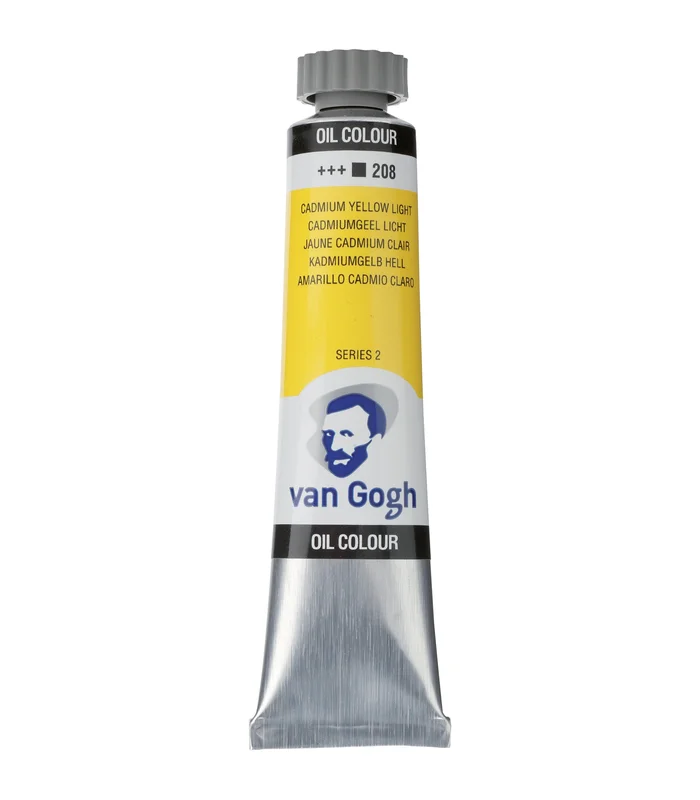 Χρώμα Λαδιού Ζωγραφικής Van Gogh Oil Colour Tube 20 ml Cadmium Yellow Light 208