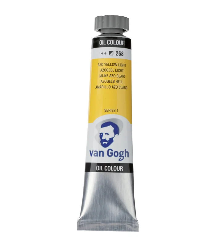 Χρώμα Λαδιού Ζωγραφικής Van Gogh Oil Colour Tube 20 ml Azo Yellow Light 268