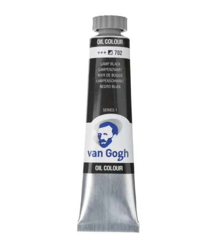 Χρώμα Λαδιού Ζωγραφικής Van Gogh Oil Colour Tube 20 ml Lamp Black 702