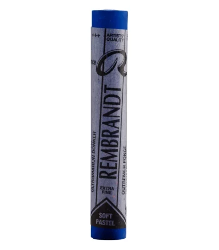 Rembrandt Soft Pastel Round Full Stick Ultramarine Deep(5) (506.5)