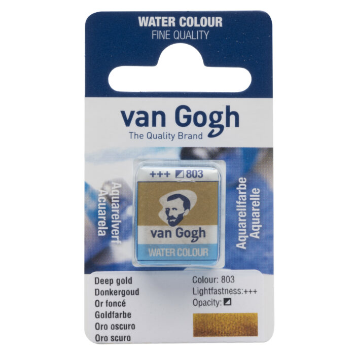 Van Gogh Watercolour Pan Deep Gold 803